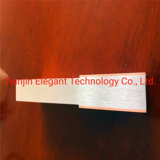 Material revestido de titânio/cobre/chapa de aço